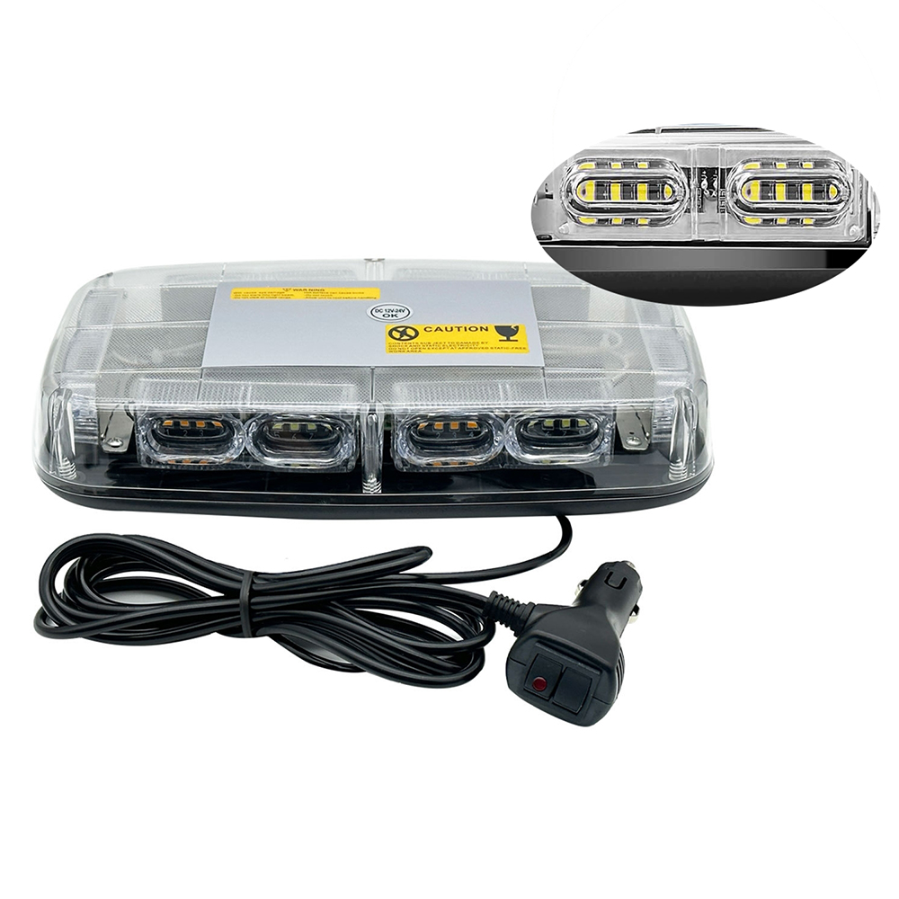 48 LED Bursztynowe Lampy Strob – Sos Light Strobe recenzja i cena